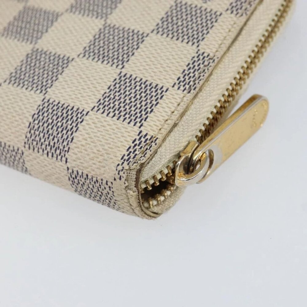 LOUIS VUITTON Damier Azur Zippy Wallet Long Wallet N60019 LV Auth BA8381 - Picture 4 of 16